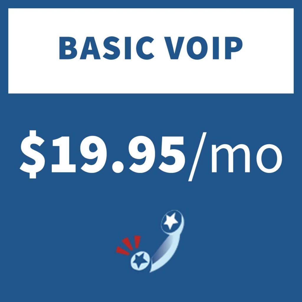 Basic VOIP Pricing in Portland OR - $19.95 per month