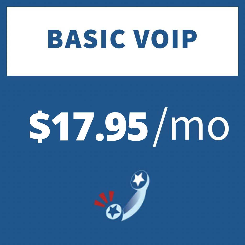 Basic VOIP Pricing in Portland OR - $17.95 per month